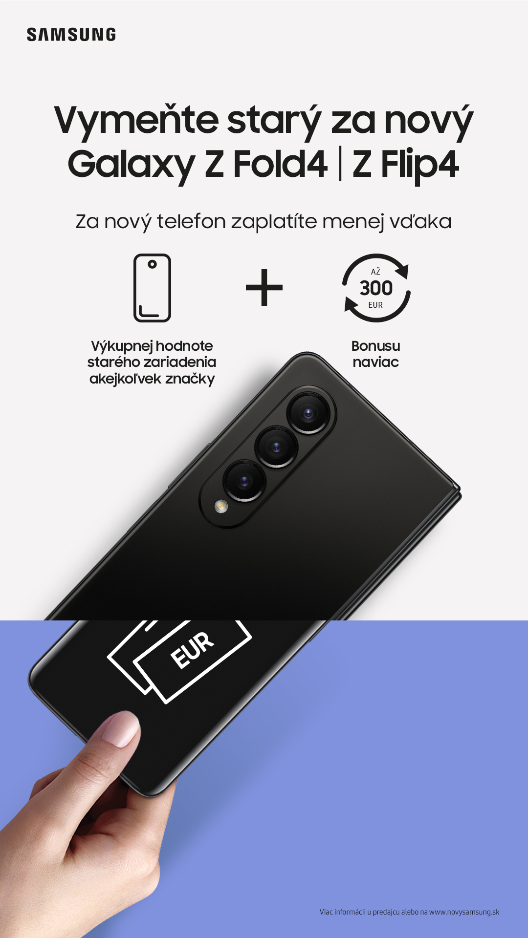 Bonus k predobjednávke Galaxy Z Fold 4 | Flip 4